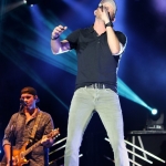 Cole Swindell at the Dutchess County Fair in Rhinebeck NY on August 27, 2015.