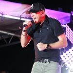 Cole Swindell at the Dutchess County Fair in Rhinebeck NY on August 27, 2015.