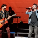 Dan + Shay opening for Rascal Flatts in Hartford CT on June 8, 2018. Photo by Shawn St. Jean