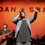 Dan + Shay opening for Rascal Flatts in Hartford CT on June 8, 2018. Photo by Shawn St. Jean