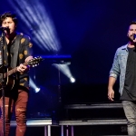 Dan + Shay opening for Rascal Flatts in Hartford CT on June 8, 2018. Photo by Shawn St. Jean