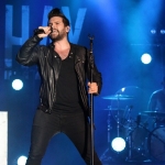 Dan + Shay at the Dutchess County Fair in Rhinebeck NY on August 25, 2015.