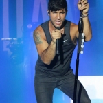 Dan + Shay at the Dutchess County Fair in Rhinebeck NY on August 25, 2015.