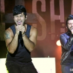 Dan + Shay at the Dutchess County Fair in Rhinebeck NY on August 25, 2015.