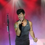Dan + Shay at the Dutchess County Fair in Rhinebeck NY on August 25, 2015.