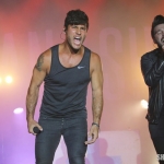 Dan + Shay at the Dutchess County Fair in Rhinebeck NY on August 25, 2015.