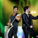 Dan + Shay at the Dutchess County Fair in Rhinebeck NY on August 25, 2015.