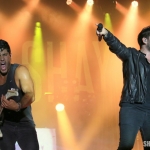 Dan + Shay at the Dutchess County Fair in Rhinebeck NY on August 25, 2015.