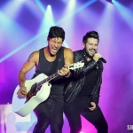 Dan + Shay at the Dutchess County Fair in Rhinebeck NY on August 25, 2015.