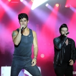 Dan + Shay at the Dutchess County Fair in Rhinebeck NY on August 25, 2015.