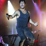 Dan + Shay at the Dutchess County Fair in Rhinebeck NY on August 25, 2015.