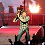 Dierks Bentley at FarmBorough Festival in New York City on June 26, 2015. Dierks Bentley at FarmBorough Festival in New York City on June 26, 2015.