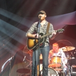 Eric Paslay opening for Dierks Bentley in Hartford CT on November 15, 2014.