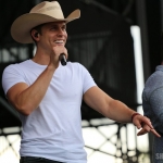Dustin Lynch at FarmBorough Festival in New York City on June 28, 2015. Dustin Lynch at FarmBorough Festival in New York City on June 28, 2015.