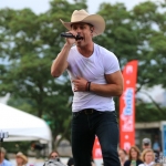Dustin Lynch at FarmBorough Festival in New York City on June 28, 2015. Dustin Lynch at FarmBorough Festival in New York City on June 28, 2015.