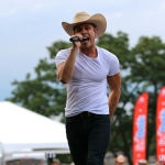 Dustin Lynch at FarmBorough Festival in New York City on June 28, 2015. Dustin Lynch at FarmBorough Festival in New York City on June 28, 2015.