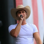 Dustin Lynch at FarmBorough Festival in New York City on June 28, 2015. Dustin Lynch at FarmBorough Festival in New York City on June 28, 2015.