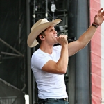 Dustin Lynch at FarmBorough Festival in New York City on June 28, 2015. Dustin Lynch at FarmBorough Festival in New York City on June 28, 2015.