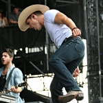 Dustin Lynch at FarmBorough Festival in New York City on June 28, 2015. Dustin Lynch at FarmBorough Festival in New York City on June 28, 2015.