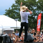 Dustin Lynch at FarmBorough Festival in New York City on June 28, 2015. Dustin Lynch at FarmBorough Festival in New York City on June 28, 2015.