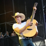 Dustin Lynch at FarmBorough Festival in New York City on June 28, 2015. Dustin Lynch at FarmBorough Festival in New York City on June 28, 2015.