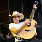 Dustin Lynch at FarmBorough Festival in New York City on June 28, 2015. Dustin Lynch at FarmBorough Festival in New York City on June 28, 2015.