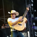 Dustin Lynch at FarmBorough Festival in New York City on June 28, 2015. Dustin Lynch at FarmBorough Festival in New York City on June 28, 2015.
