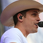 Dustin Lynch at FarmBorough Festival in New York City on June 28, 2015. Dustin Lynch at FarmBorough Festival in New York City on June 28, 2015.