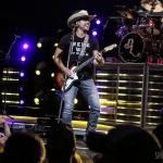 Dustin Lynch opening for Brad Paisley in Hartford on August 6, 2017 / Photo by Shawn St. Jean