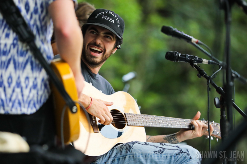 Dylan Hartigan opening for Maggie Rose in New Haven CT on July 22, 2021 at CT Folk's 'Folk at the Edge' concert series. Photo by Shawn St. Jean