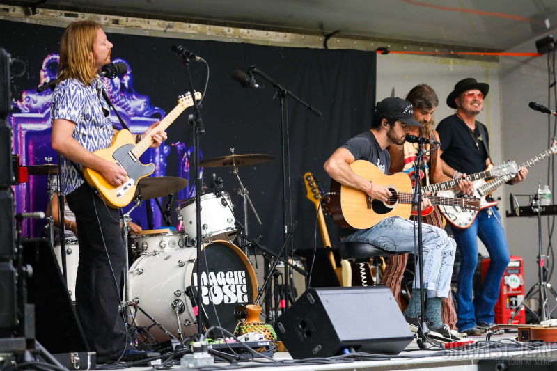 Dylan Hartigan opening for Maggie Rose in New Haven CT on July 22, 2021 at CT Folk's 'Folk at the Edge' concert series. Photo by Shawn St. Jean