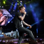 Florida Georgia Line at the Xfinity Theatre in Hartford CT on September 11, 2015.