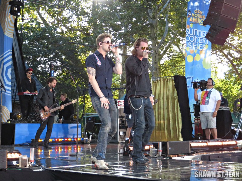 Florida Georgia Line on Good Morning America, August 15, 2014.