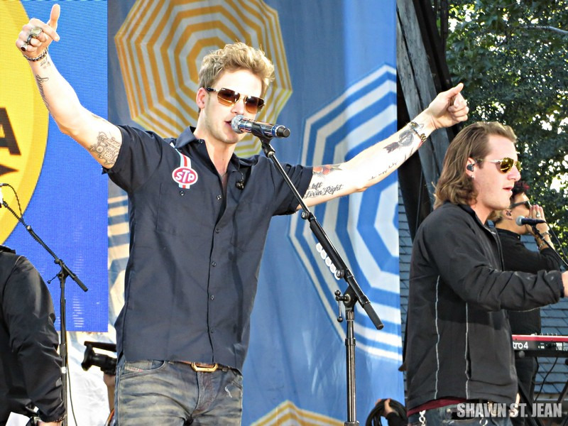 Florida Georgia Line on Good Morning America, August 15, 2014.