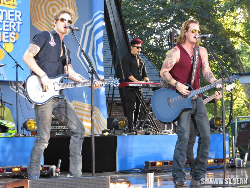 Florida Georgia Line on Good Morning America, August 15, 2014.