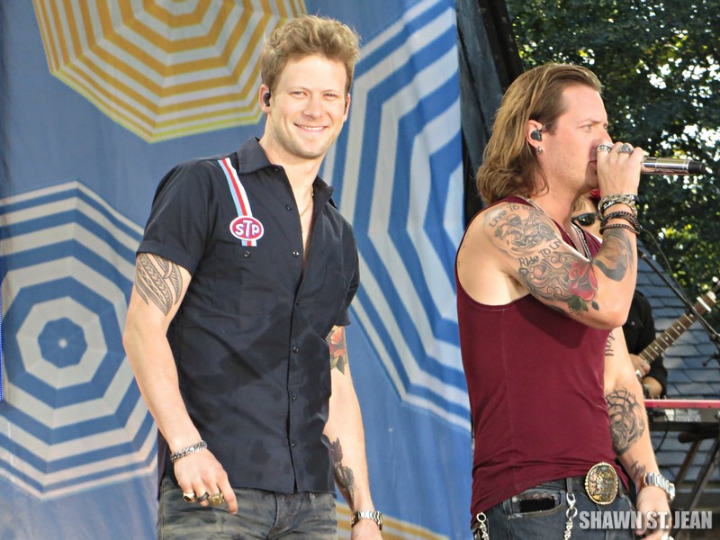 Florida Georgia Line on Good Morning America, August 15, 2014.