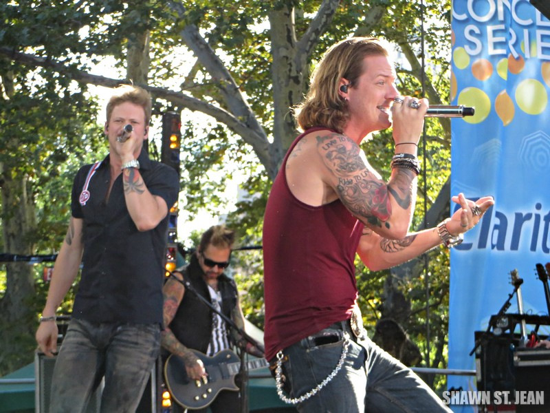 Florida Georgia Line on Good Morning America, August 15, 2014.