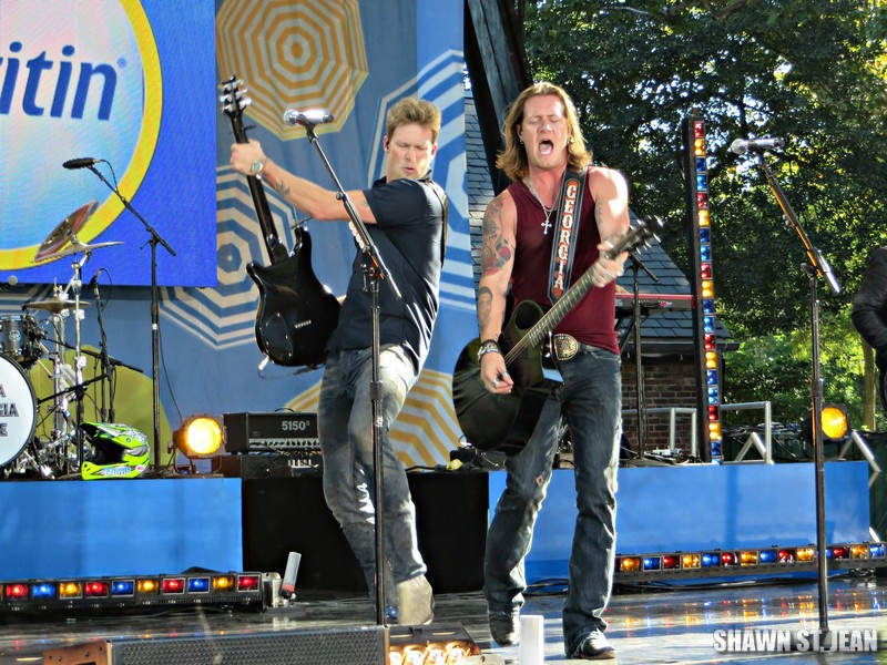 Florida Georgia Line on Good Morning America, August 15, 2014.