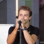 Hunter Hayes on the Today Show in NYC on August 22, 2014.