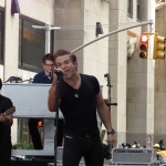 Hunter Hayes on the Today Show in NYC on August 22, 2014.