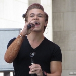 Hunter Hayes on the Today Show in NYC on August 22, 2014.