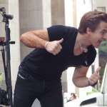 Hunter Hayes on the Today Show in NYC on August 22, 2014.