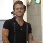 Hunter Hayes on the Today Show in NYC on August 22, 2014.