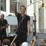 Hunter Hayes on the Today Show in NYC on August 22, 2014.