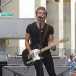 Hunter Hayes on the Today Show in NYC on August 22, 2014.