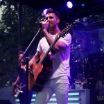 Jake Owen in NYC's Madison Square Park on August 3, 2016 for the release of American Love.
