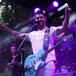 Jake Owen in NYC's Madison Square Park on August 3, 2016 for the release of American Love.