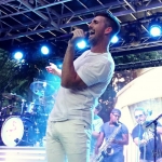 Jake Owen in NYC's Madison Square Park on August 3, 2016 for the release of American Love.