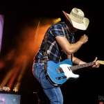 Jon Pardi opening for Luke Bryan in Bristow VA, August 18, 2018 / Photo by Shawn St. Jean