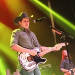 Jon Pardi opening for Kip Moore at Terminal 5 in NYC on December 1, 2016.